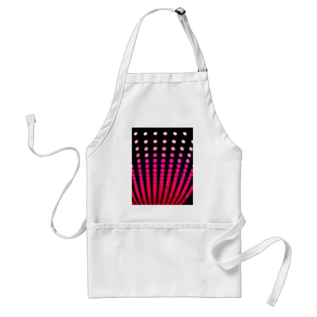 swooped dots standard apron (Front)