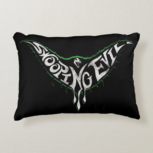 Swooping Evil Creature Graphic Decorative Cushion (Front)