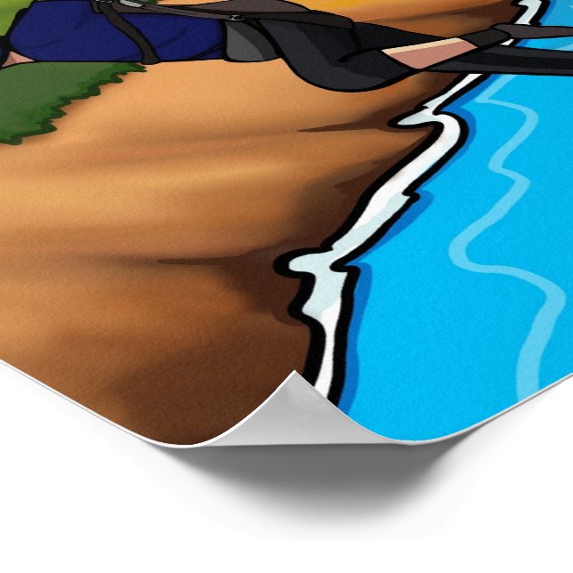 Swoops Up Poster (Corner)