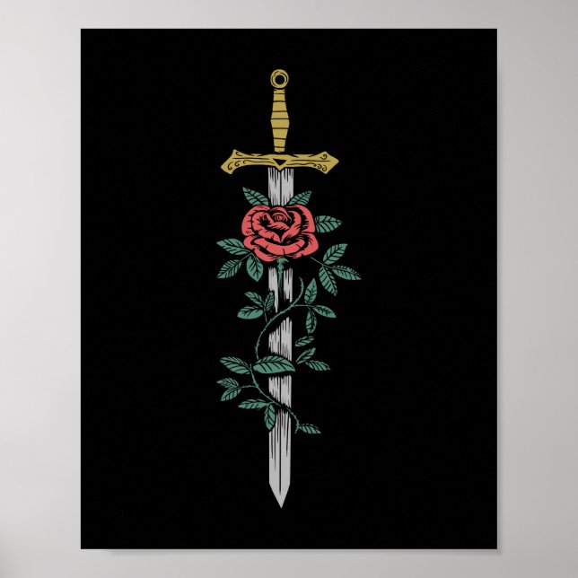 Sword and Rose Poster (Front)