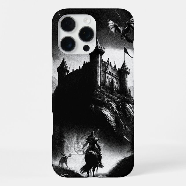 Sword and Sorcery iPhone Case (Back)