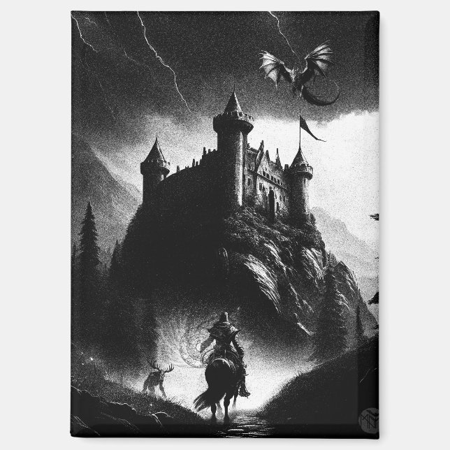 Sword and Sorcery Magnet (Front)