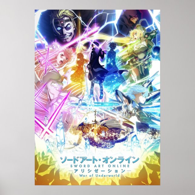 Sword Art Online Alicization War of Underworld Poster (Front)
