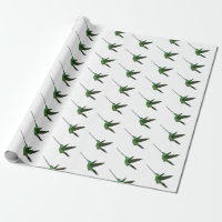 Sword-billed hummingbird cartoon illustration