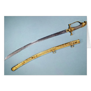 Sword given to Napoleon I  by the Directoire