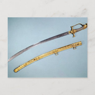 Sword given to Napoleon I  by the Directoire Postcard