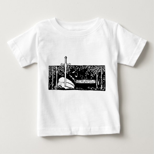 Sword In The Stone Baby T-Shirt (Front)
