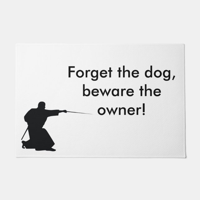 Sword Master doormat (Front)