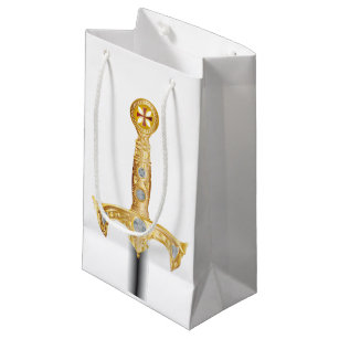 Sword of the knigths templar small gift bag