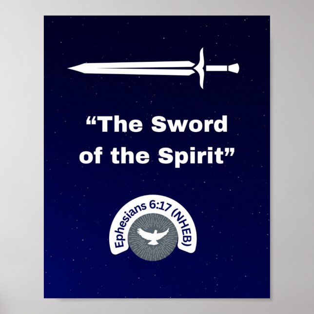 Sword of the Spirit - 8 x 10 Poster Paper (Front)
