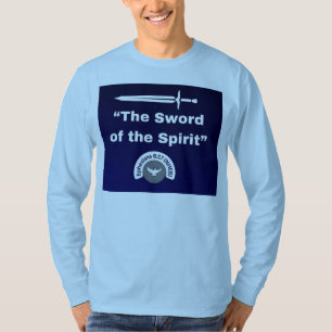 Sword of the Spirit - Long Sleeve Lt Blue t-shirt
