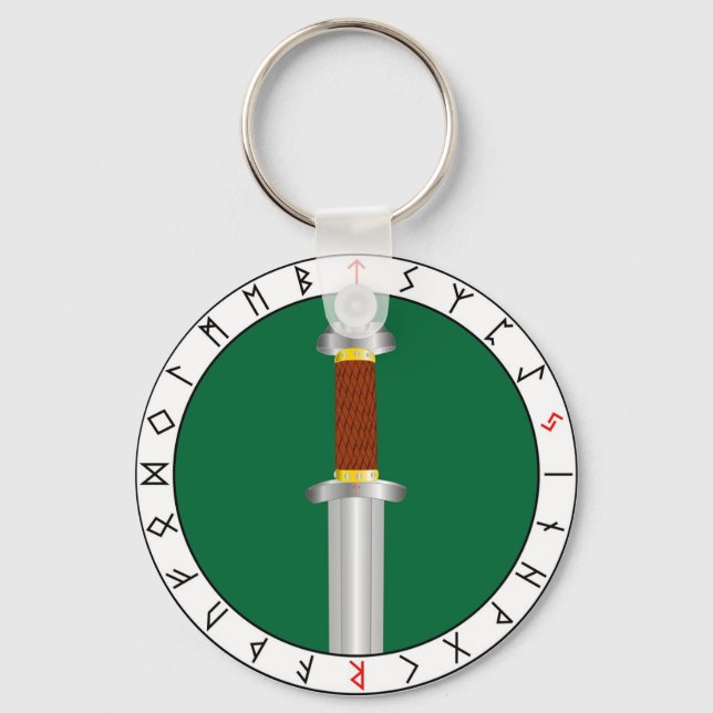 Sword of Tyr Keychain (Front)