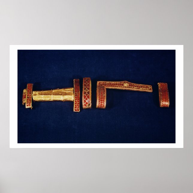 Sword ornaments from the Treasure of Childeric I ( Poster (Front)