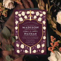 Sword & Shield Mediaeval Fantasy Monogram Wedding 