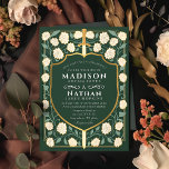 Sword & Shield Mediaeval Fantasy Monogram Wedding Invitation<br><div class="desc">Invite your wedding guests with this Royal Sword & Shield Mediaeval Fantasy Monogram design. This design is perfect for couples seeking a regal,  yet modern-day mediaeval fantasy aesthetic. Personalise the text,  font,  and colours to suit your design preferences. Matching Items in our shop for a complete party theme.</div>