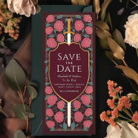 Sword & Shield Mediaeval Fantasy Save the Date