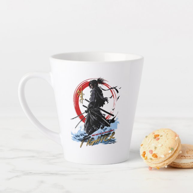 Swordfighter | Latte Mug (In Situ)