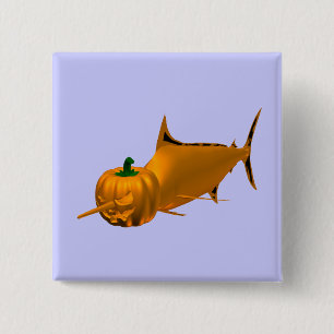 Swordfish 15 Cm Square Badge
