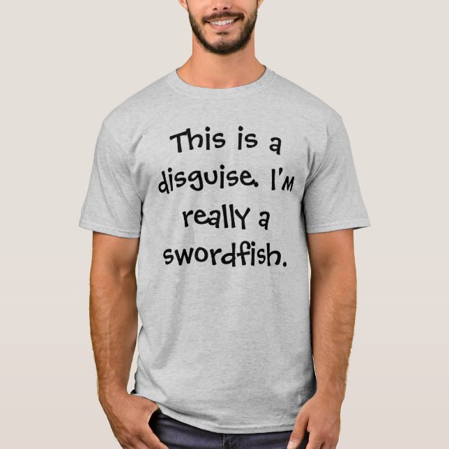 Swordfish Costume T-Shirt (Front)