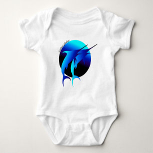 Swordfish Duo Baby Bodysuit