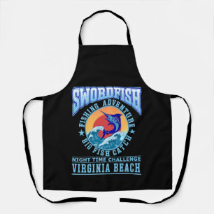 SWORDFISH FISHING ADVENTURE APRON