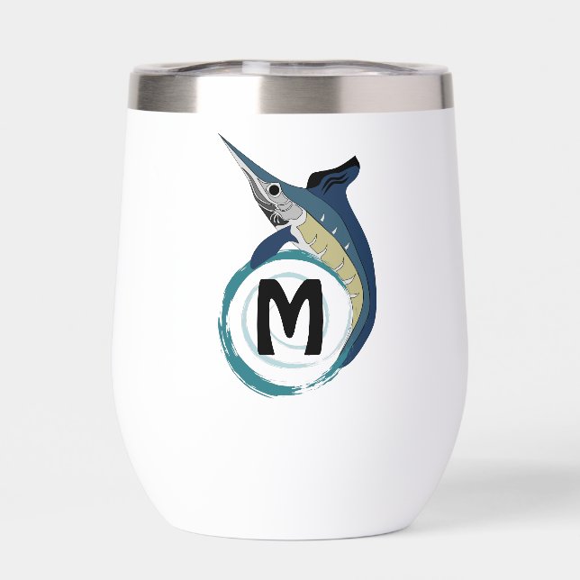 Swordfish Jumping Monogram (Back)