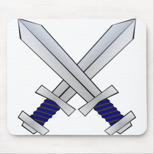 Swords 1 mouse pad