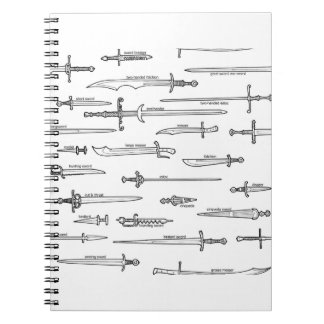 Swords and Mediaeval Weapons Notebook