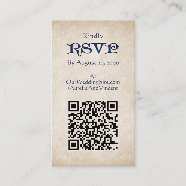 Swords Celtic Wedding Enclosure Card (Front)