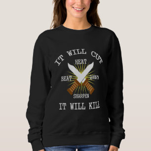 Swordw Sword Katana Sword And Shields Sword Queens Sweatshirt
