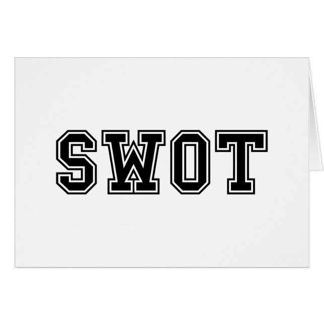 SWOT CARD (Front Horizontal)