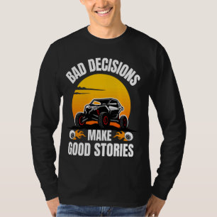 SxS ATV Art For Men Women UTV Off Road Riding Love T-Shirt