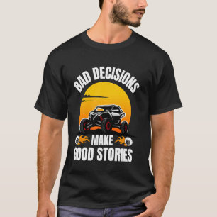 SxS ATV Art For Men Women UTV Off Road Riding Love T-Shirt