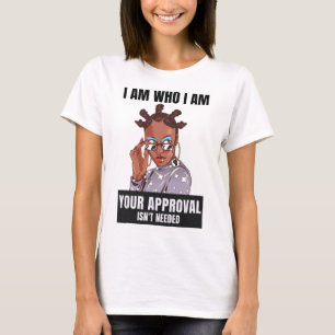 Sy Black Queen Black History African American Ladi T-Shirt