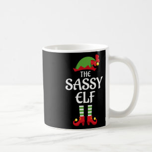 Sy Elf Family Matching Group Christmas Coffee Mug