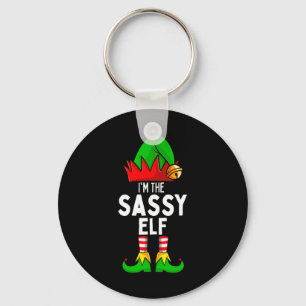 Sy Elf Matching Family Christmas  Key Ring