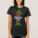 Sy Elf Matching Family Christmas  T-Shirt<br><div class="desc">Sy Elf Matching Family Christmas</div>