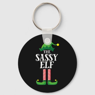 Sy Elf Matching Family Group Christmas Party  Key Ring