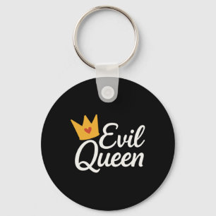 Sy Evil Queen Crown Funny Costume Key Ring