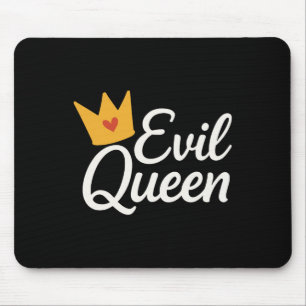 Sy Evil Queen Crown Funny Costume Mouse Pad