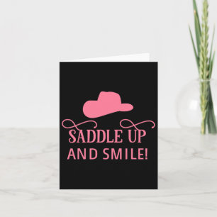 Sy Horse Lover Horseck Riding Cowgirl Princess Wes Card