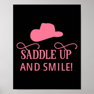 Sy Horse Lover Horseck Riding Cowgirl Princess Wes Poster