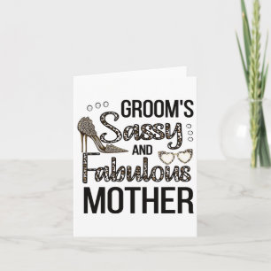 Sy Mother Of The Groom Shower Groom's Mum Card