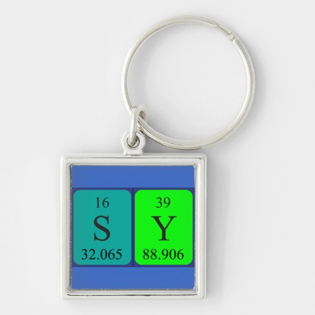 Sy periodic table name keyring 2 (Front)