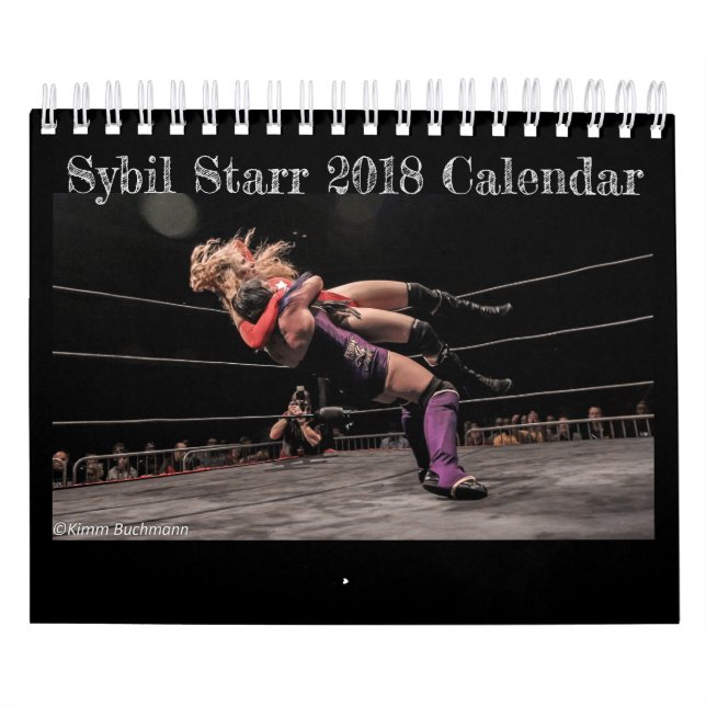 Sybil Starr 2018 Calendar (Cover)