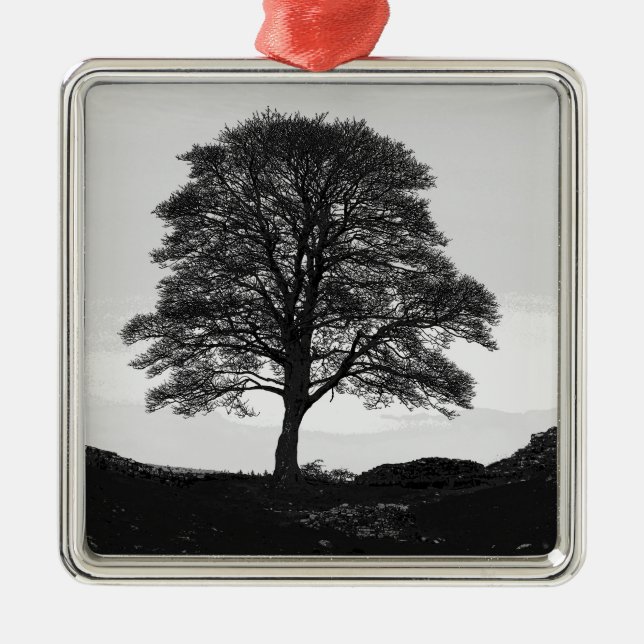 Sycamore Gap Ceramic Ornament (Front)