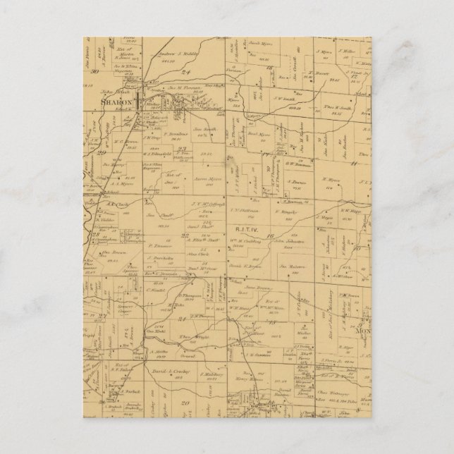 Sycamore, Ohio Postcard (Front)