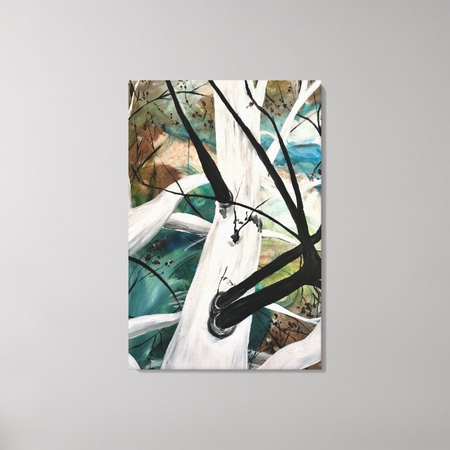 Sycamore Tree Canvas Print (Front)