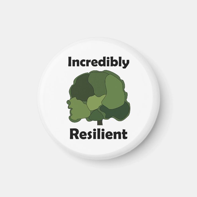 Sycamore Tree Incredibly Resilient Inspirational Magnet (Front)
