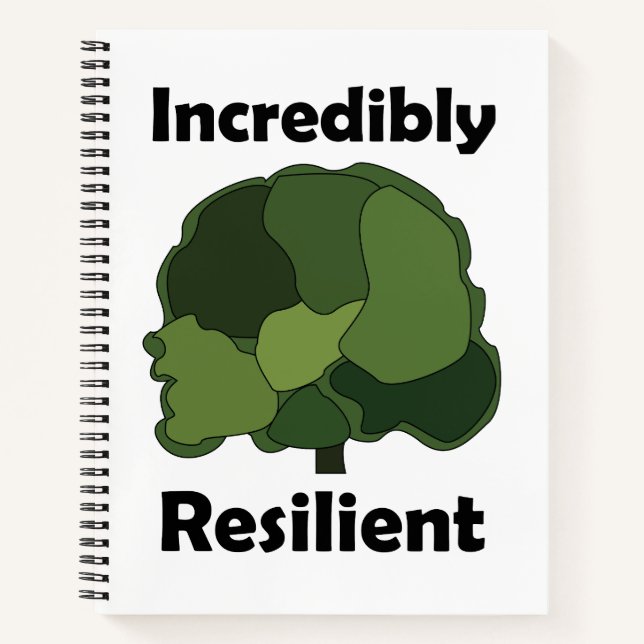 Sycamore Tree Incredibly Resilient Inspirational Notebook (Front)